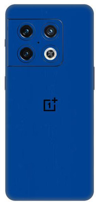 Vcare GadGets One Plus 10 Pro 5G Skin Back Side With Camera Protection High Quality Premium Mobile Skin(Glossy Blue)