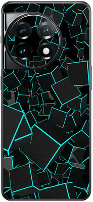 FCS OnePlus 11 5G Printed Back Skin: Box Green Mobile Skin(Box Green Skin)