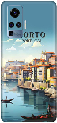 wrap craft VIVO X50 PRO Premium Vinyl Mobile Skin(Multicolor)