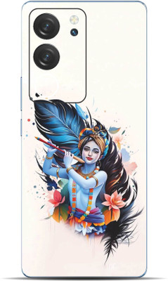 VYBE Vivo V29 Krishna Mobile Skin Mobile Skin(Charcol 35)