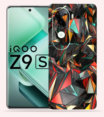 OggyBaba Vivo Iqoo Z9s 5g Mobile Skin(Polygon Red)