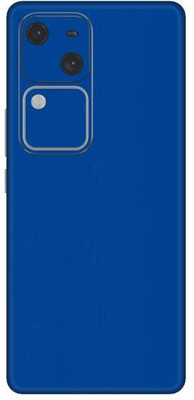 Vcare GadGets Blue Glossy V30 5G Mobile Skin(Blue Glossy)