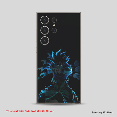 VYBE The Smart Choice Samsung S23 Ultra Goku Mobile Skin Mobile Skin(Picton Blue B50)