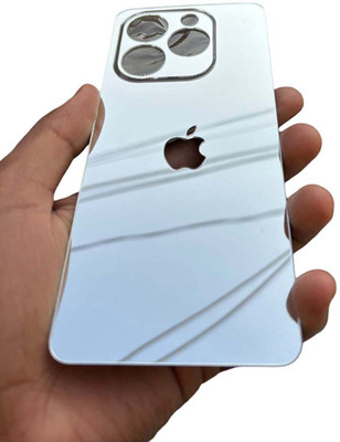 TWUAOP INFINIX HOT 40I MOBILE SKIN BACK PANNEL ACRYLIC SHEET Mobile Skin(Silver)