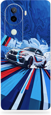 SkinoMania vivo v40e 5g Premium Vinyl Mobile Skin (Multicolor) Mobile Skin(BMD Art Car)