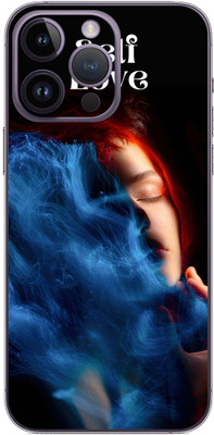 FCS iPhone 14 Pro Max Printed Back skin Mobile Skin(Self Love Skin)