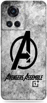WeCre8 Skin's Oneplus 10R 5G Mobile Skin(Avenger Assemble Multicolor Mobile Skin With Cleaning Wipe)