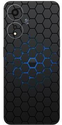 Vcare GadGets A59 (5G) Mobile Skin(Black & Blue)