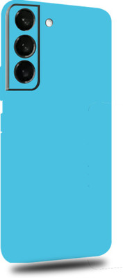 TJ CREATION SAMSUNG Galaxy S22 5G Mobile Skin(Ultra Super Light blue Matte Skin With High Matte Finish.)