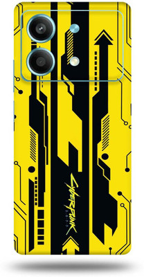 Mclaxa Xiaomi Poco X6 Pro Mobile Skin(Yellow Cyberpunk)
