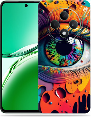 WeCre8 Skin's OPPO F27 5G Ultra Premium Vinyl Mobile Skin (Multicolor) Mobile Skin(Eye abstract)
