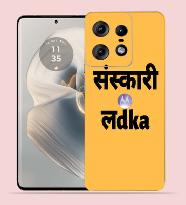 WeCre8 Skin's WeCre8 Skin's Motorola Edge 50 Pro Mobile Skin(sarkari Noukari)