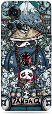 WeCre8 Skin's Oneplus 10R 5G Mobile Skin(NInja Panda Multicolor Mobile Skin With Cleaning Wipe)