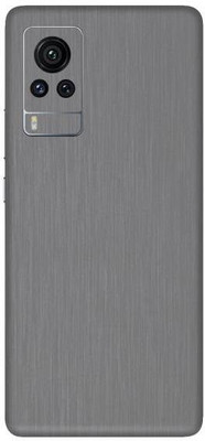 Vcare GadGets Vivo X60 Pro Mobile Skin(Brushed Silver)