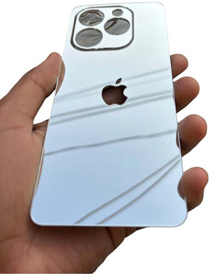 TWUAOP INFINIX NOTE 40X 5G MOBILE SKIN ACRYLIC SHEET MIRROR BACK PANNEL APPLE Mobile Skin(Silver)