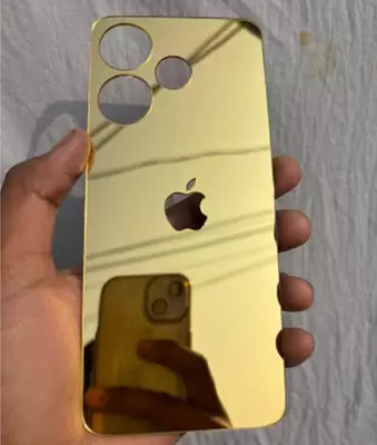 MOBIZONE POCO F6 5G GOLD MIRROR BACK PANNEL Mobile Skin(Gold)