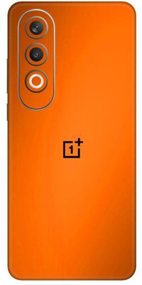 Vcare GadGets Metallic Orange Shining OnePlus Nord CE4 5G With Logo Mobile Skin(Metallic Orange Shining)