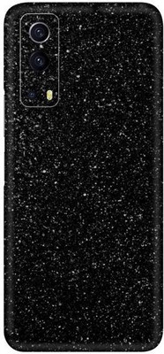Vcare GadGets Glitter Black vivo i QOO Z3 5G Mobile Skin(Glitter Black)