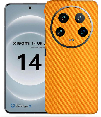 OggyBaba Xiaomi 14 ultra Mobile Skin(Golden CF)