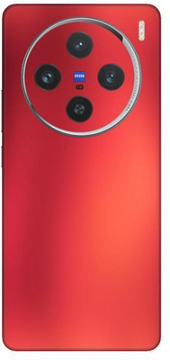 Vcare GadGets X100 5G Mobile Skin(Shining Mirror Red)