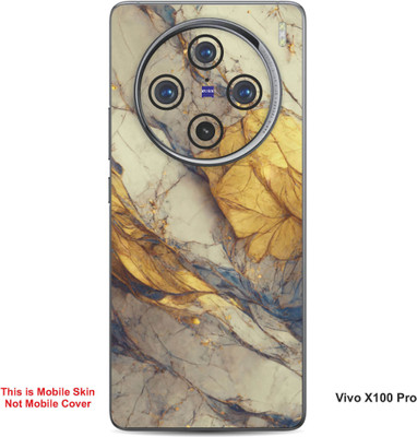 VYBE The Smart Choice Vivo X100 Pro Abstract Embossed Mobile Skin(Vanilla 19)
