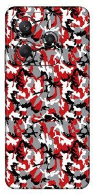 Vcare GadGets Redmi Note 14 (5G) Mobile Skin(Black & Red)