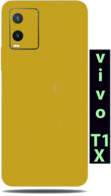BugguSkin Vivo T1x Mobile Skin(Ultra Super Golden Matte Skin With High Matte Finish.)