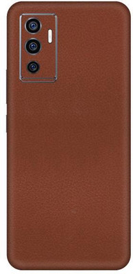 Vcare GadGets V23e 5G Mobile Skin(Leather Brown)