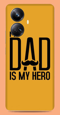 SkinoMania Realme 10 pro + 5g Mobile Skin(Multicolor Dad-is-my-hero)
