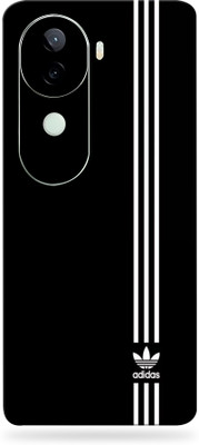 SkinoMania vivo v40e 5g Premium Vinyl Mobile Skin (Multicolor) Mobile Skin(black addidas)