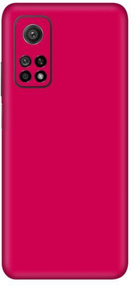 Vcare GadGets Mi 10 T 5G Mobile Skin(Matte Pink)