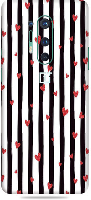 Gizmo Wraps Oneplus 8 Pro, Small Hearts Mobile Skin(Multicolor)
