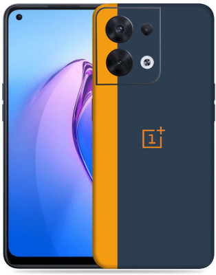 WeCre8 Skin's Oppo Reno 8 5G Mobile Skin(Oneplus Multicolor Mobile Skin With Cleaning Wipe)