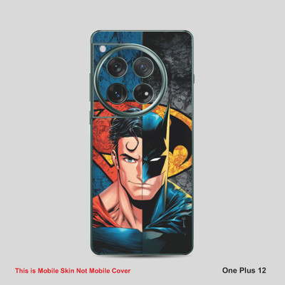 VYBE The Smart Choice One Plus 12 Super Hero Mobile Skin(Multy colorT26)