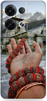 WeCre8 Skin's Oppo Reno 8 Pro 5G Mobile Skin(Rudraksham Multicolor Mobile Skin With Cleaning Wipe)