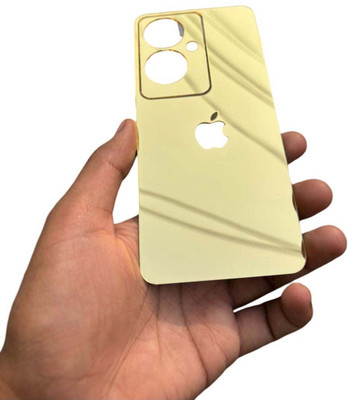 TWUAOP OPPO F25 PRO 5G MOBILE SKIN BACK PANNEL ACRYLIC SHEET Mobile Skin(Gold)