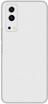 Vcare GadGets White Carbon vivo i QOO Z3 5G Mobile Skin(White Carbon)