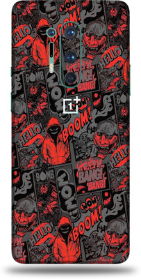AsSkin Oneplus 8Pro Mobile Skin(Boom Bang Skin With Glossy Matte Finish.)