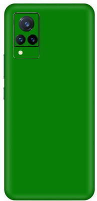 Vcare GadGets Green Matte vivo V21 5G Mobile Skin(Green Matte)