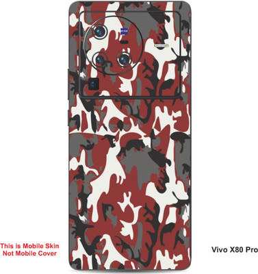VYBE The Smart Choice Vivo X80 Pro Abstract Embossed Mobile Skin(Asparagus 15)