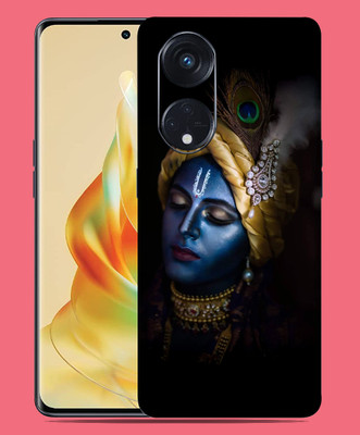 SkinoMania Oppo Reno 8T 5G Mobile Skin(Multicolor Blue-Krishna)
