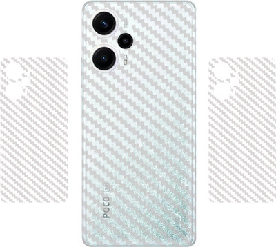 DVANK POCO F5 5G || 3D CARBON FIBER ULTRA-THIN BACK LAMINATION || Mobile Skin(TRANSPARENT)