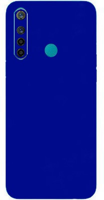 TJ CREATION Realme 5i Mobile Skin(Ultra Super Blue Matte Skin With High Matte Finish.)