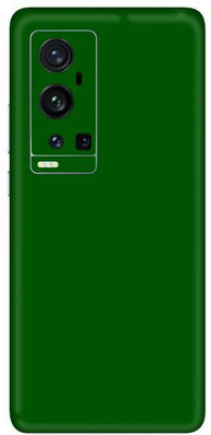 Vcare GadGets Vivo X60 Pro Plus Mobile Skin(Green Glossy)