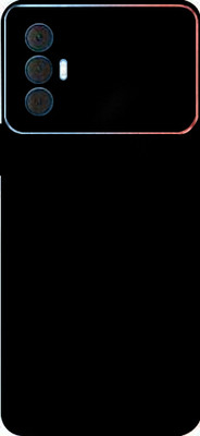 TJ CREATION Tecno Spark 8 Pro Mobile Skin(Ultra Super Black Matte Skin With High Matte Finish.)