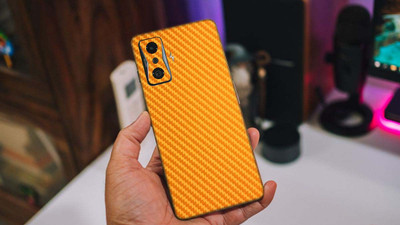 BugguSkin Xiaomi Poco F4 GT Mobile Skin(Ulltra Super Cfor_Golden Skin With High Matte Finish., Mobile Skin (Back+Side+Camera))
