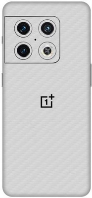 Vcare GadGets One Plus 10 Pro 5G Skin Back Side With Camera Protection High Quality Premium Mobile Skin(White Carbon Fiber)