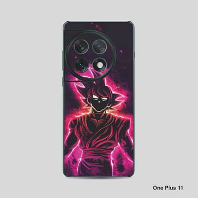 VYBE The Smart Choice One Plus 11 Goku Mobile Skin Mobile Skin(Wine Berry 17)