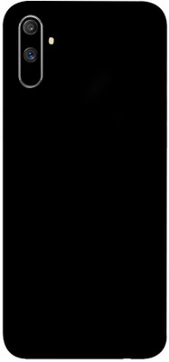 AsSkin Realme C3 Mobile Skin(Coal Black Matte Skin With High Gloss Matte Finish)