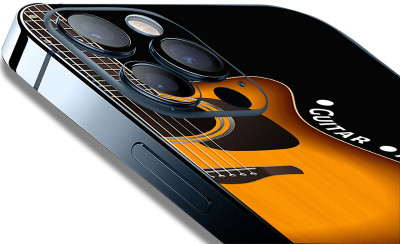 FCS Huawei Enjoy 20 SE Printed Back skin Mobile Skin(Guitar)